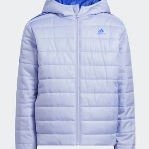 NWT Adidas Girls Classic Puffer Jacket Size L (14)